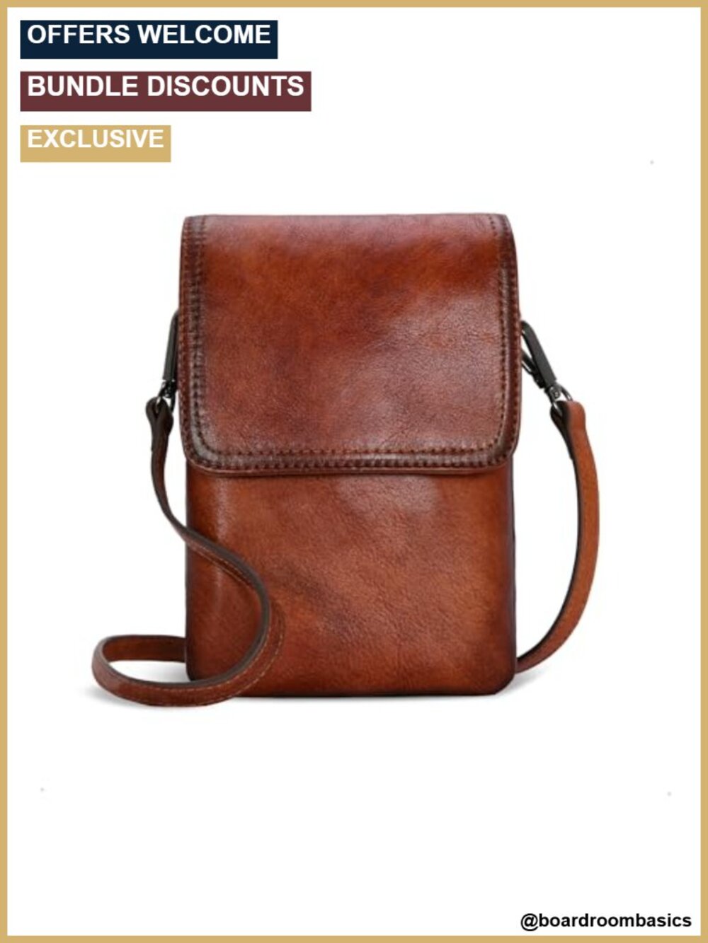 Genuine Leather RFID Blocking Small Crossbody Bag Women Travel Purse